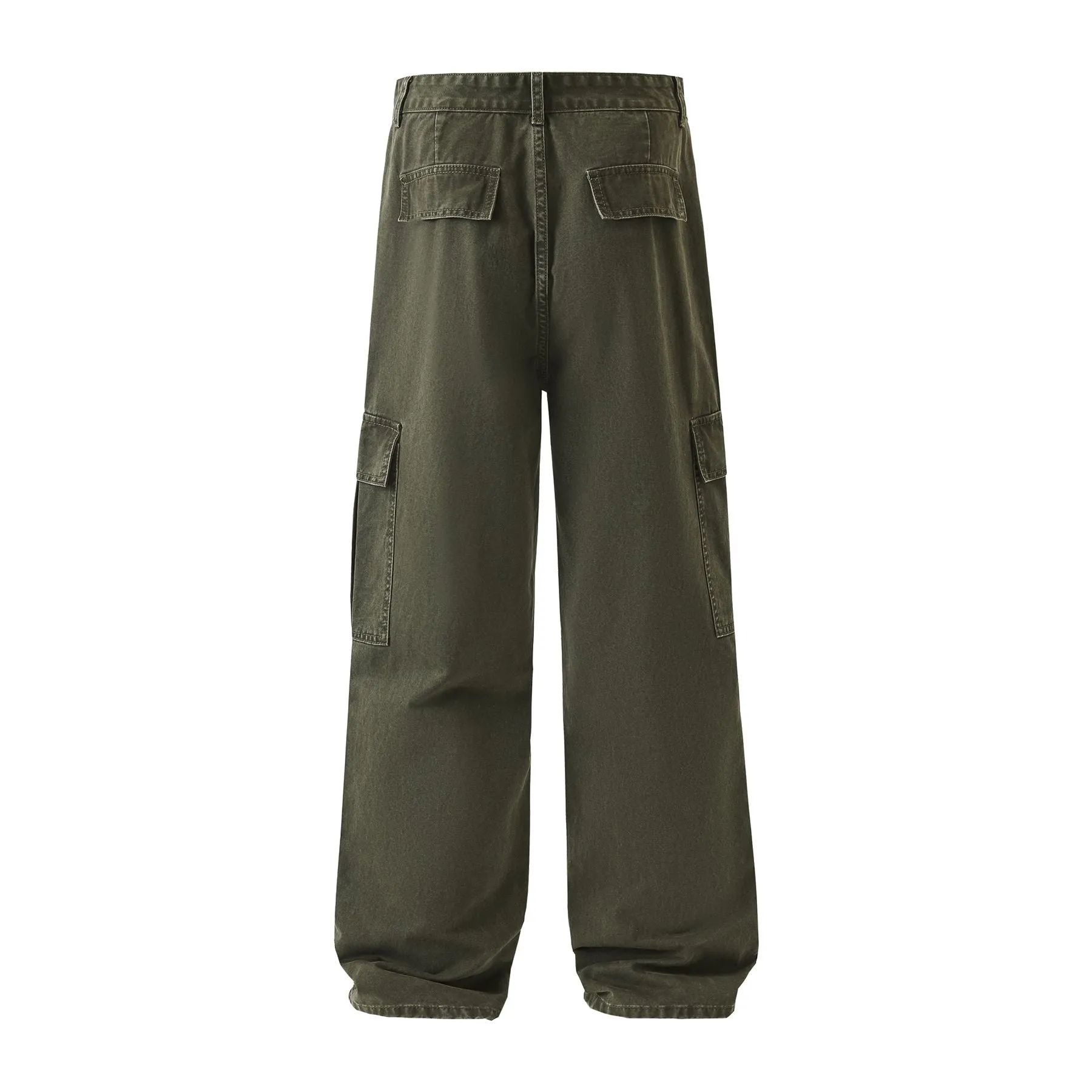 Earthy Cargo Denim Pants