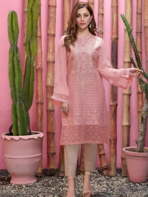 Embroidered Chiffon Shirt | Lime Light Women Eid Collection 2023