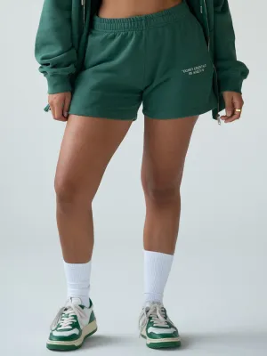 ESSENTIALS - Shorts  •  Forest Green