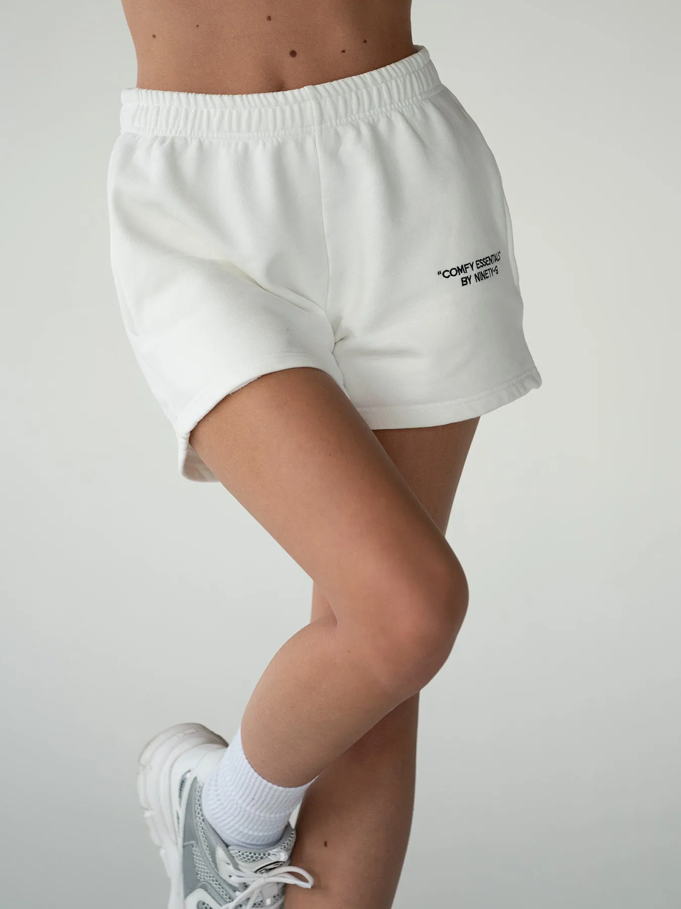 ESSENTIALS - Shorts  •  Off-White