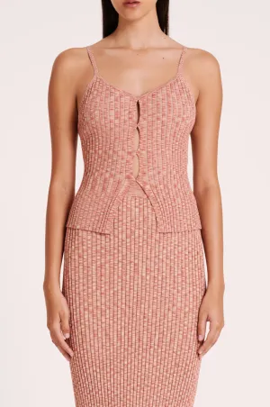 Farah Knit Cami Sherbert