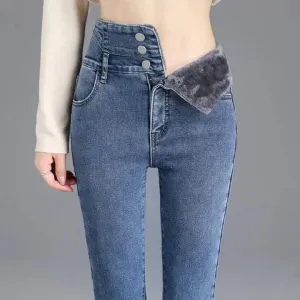 Fleece Jasmine Skinny Jeans