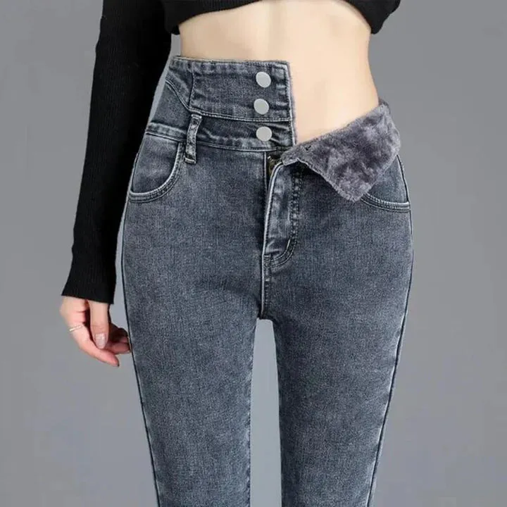 Fleece Jasmine Skinny Jeans