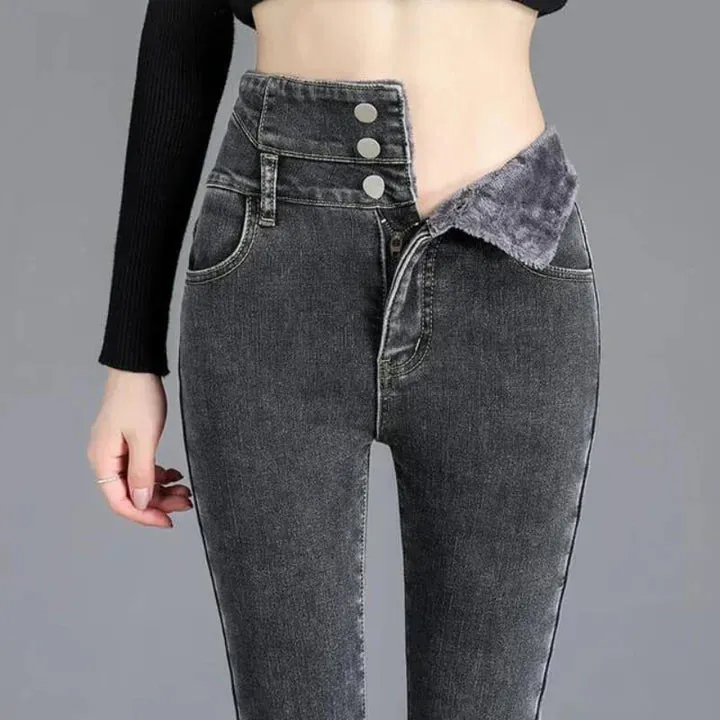Fleece Jasmine Skinny Jeans