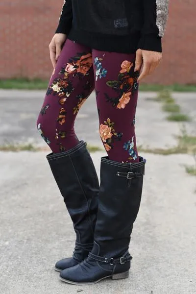 Floral Leggings