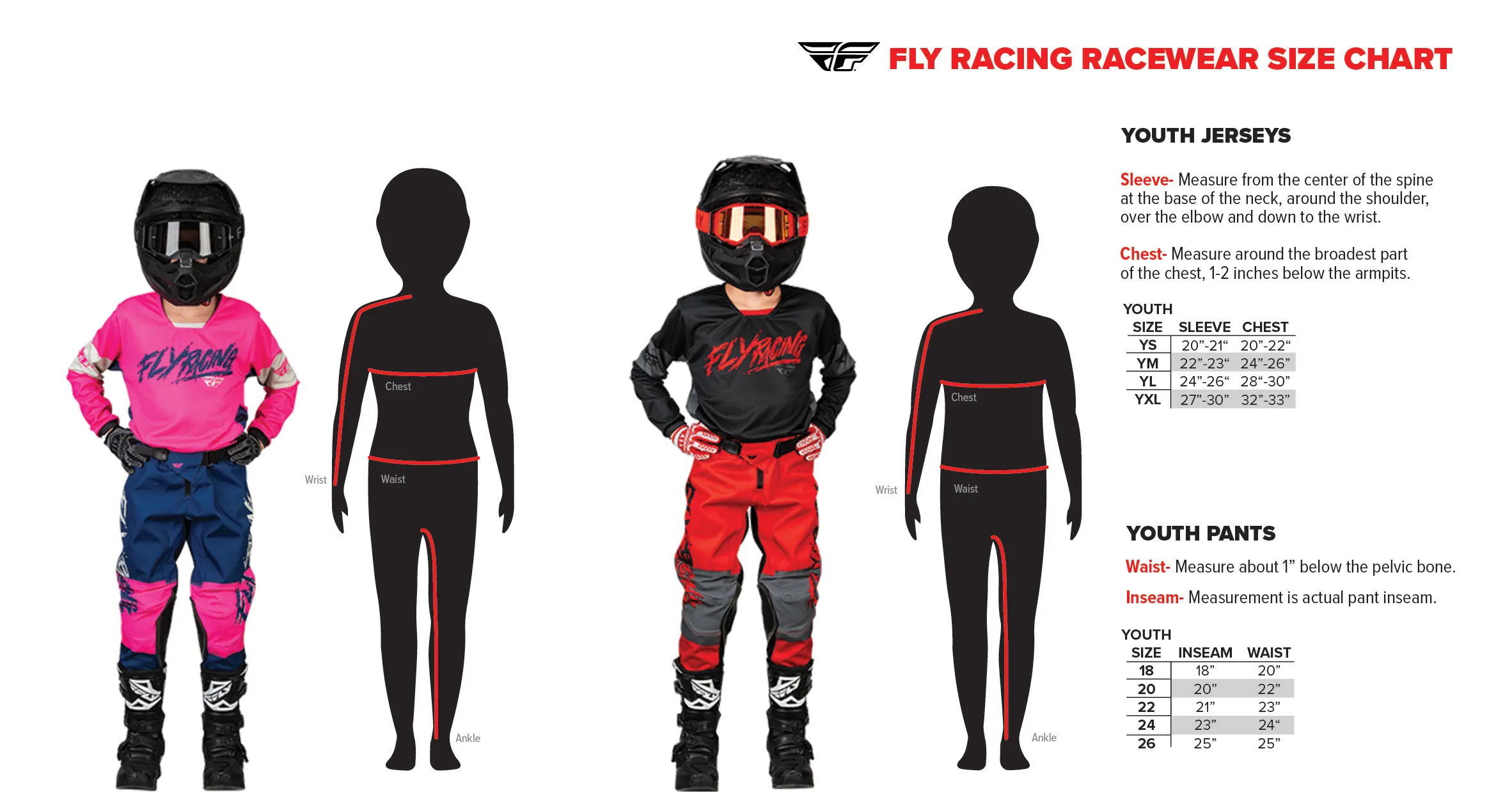 FLY Racing Youth Kinetic Kore Pants