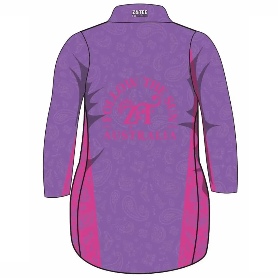 Follow the Sun | Paisley Lilac Pink Lifestyle Fishing Dress ★Pre-Order★