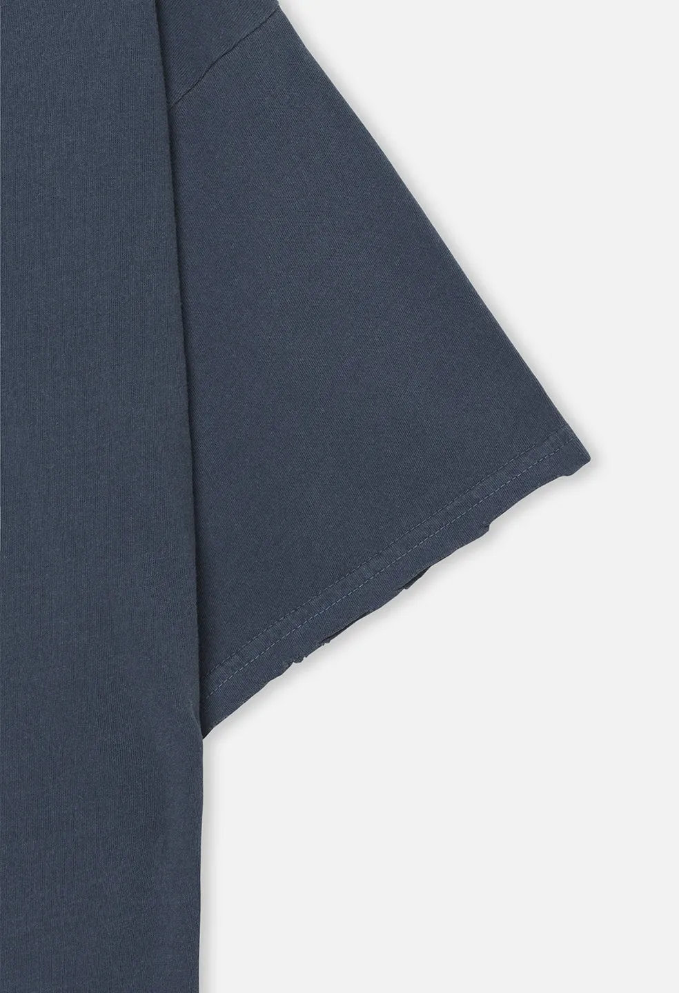 Folsom Cropped Tee / Vintage Navy