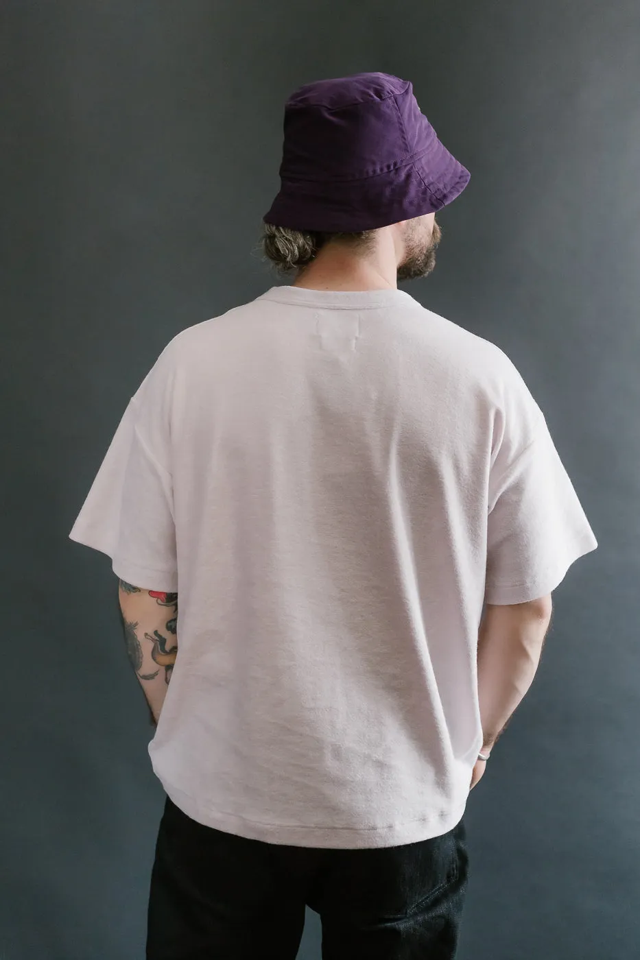 Fons Boxy Fit Towel T-Shirt - Light Power