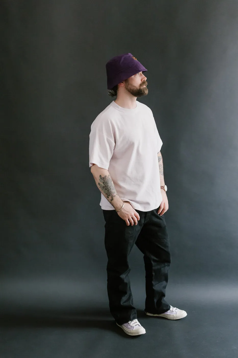 Fons Boxy Fit Towel T-Shirt - Light Power