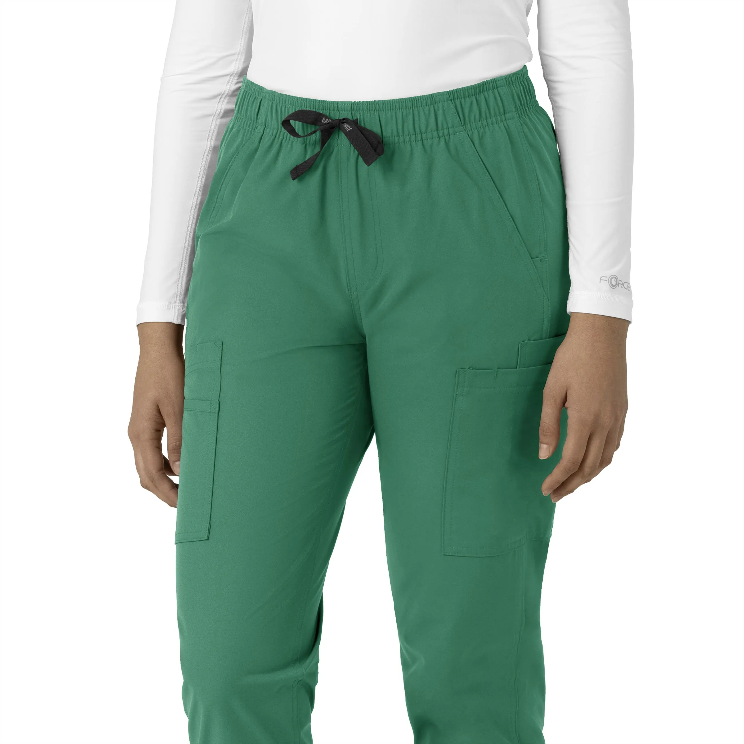 Force Essentials C51213 Straight Leg Scrub Pants Hunter