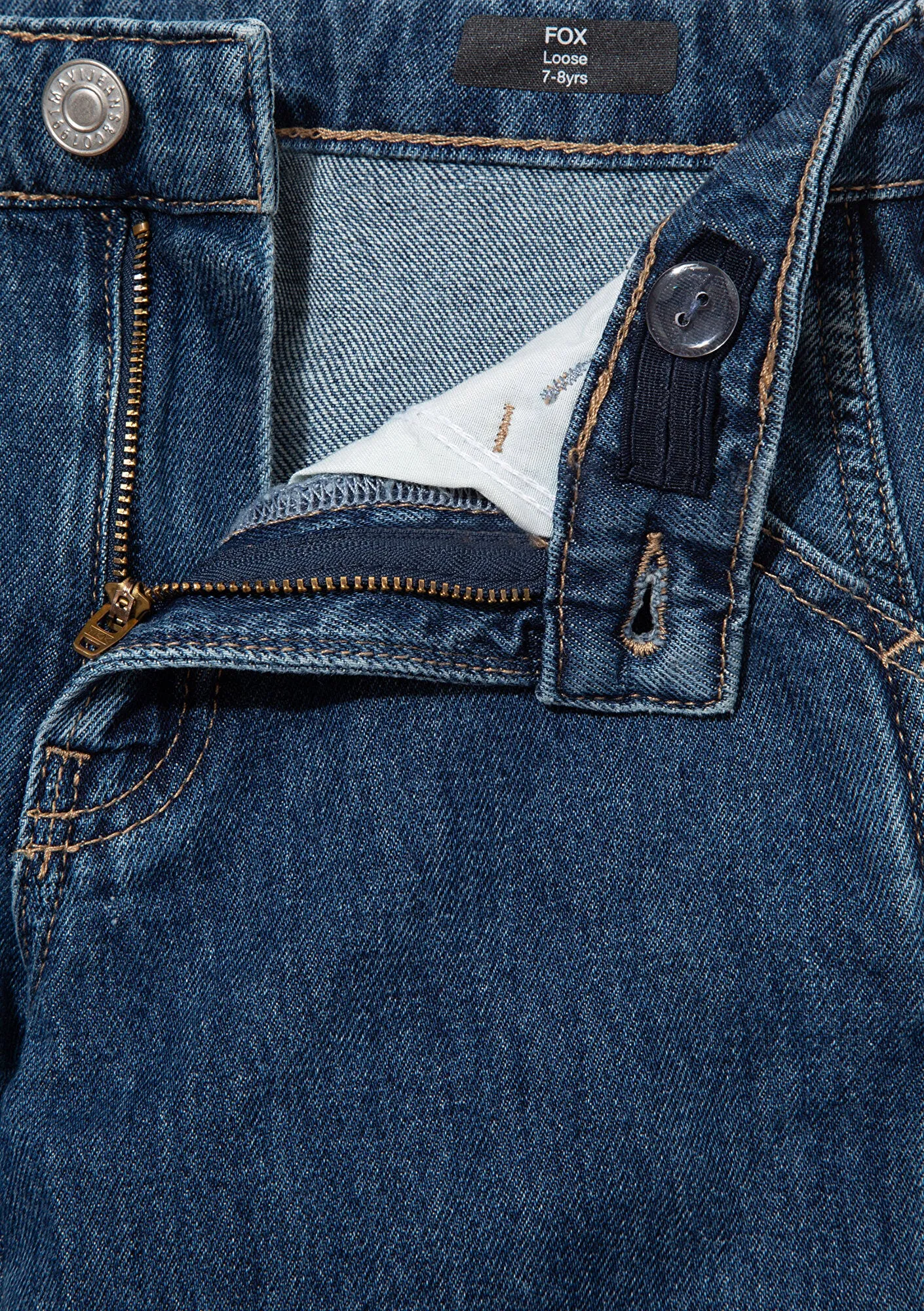 Fox Dark Blue Denim Jean Pants