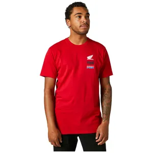 Fox Honda Wing Ss Premium Tee - Flame Red