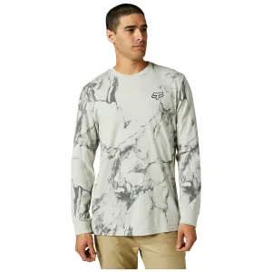 FOX KARRERA LS PREMIUM TEE [LIGHT GREY]