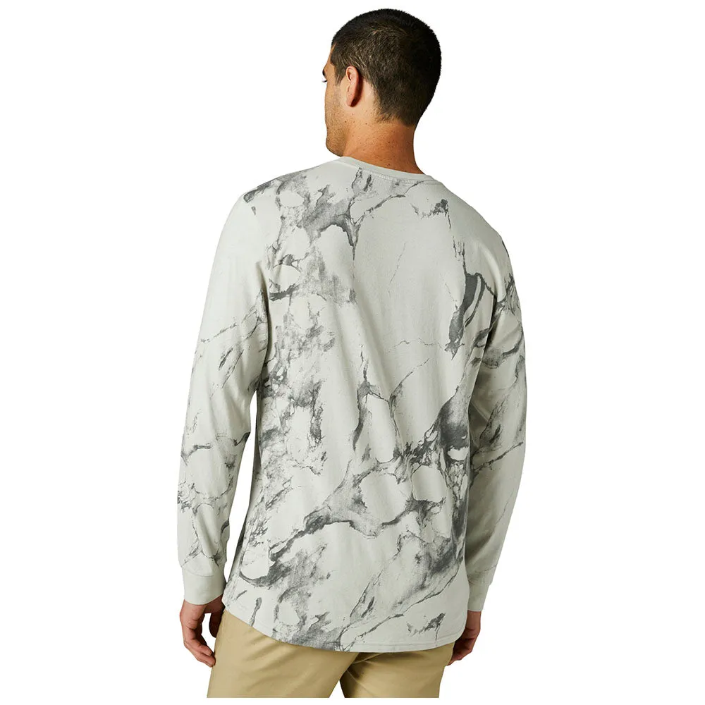 FOX KARRERA LS PREMIUM TEE [LIGHT GREY]