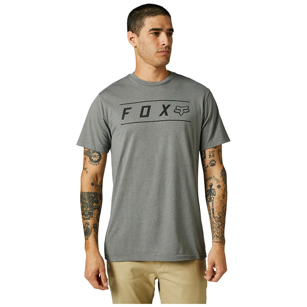 FOX PINNACLE SS PREMIUM TEE [HEATHER GRAPHITE]