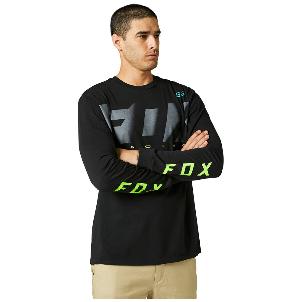 FOX RKANE LS PREMIUM TEE [BLACK]