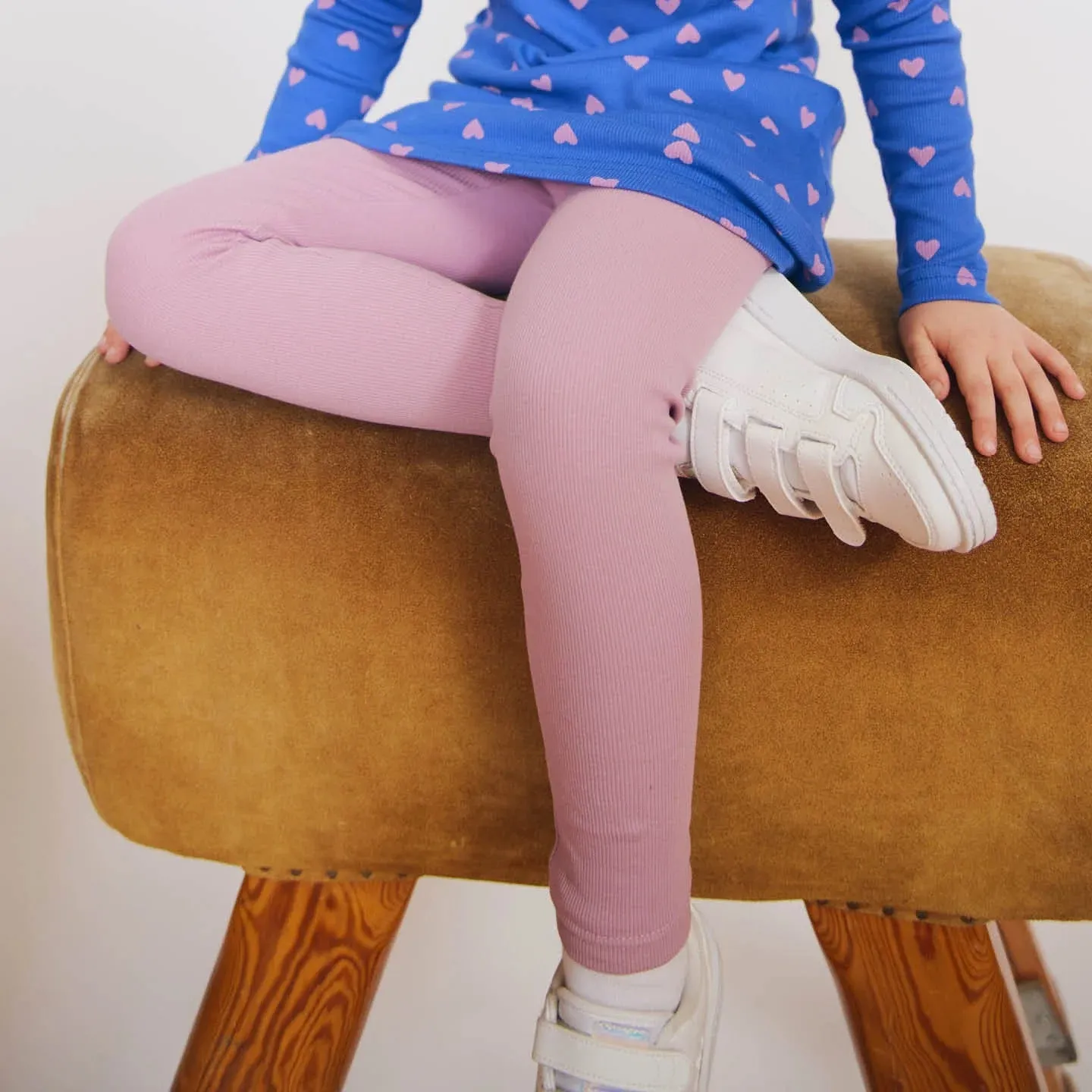 Fred's World Alfa Rib leggings - Pink Haze