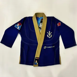 Fusion Fight Gear Kids Dragon Ball Z Vegeta BJJ Gi Limited Edition Blue