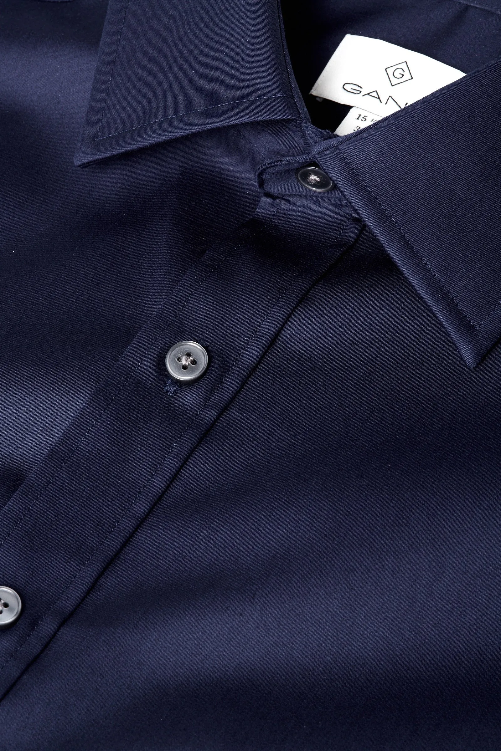 GANT DIAMOND G Men's Plain Sateen Fit Town Shirt 384205 Size 40 $155 NWT