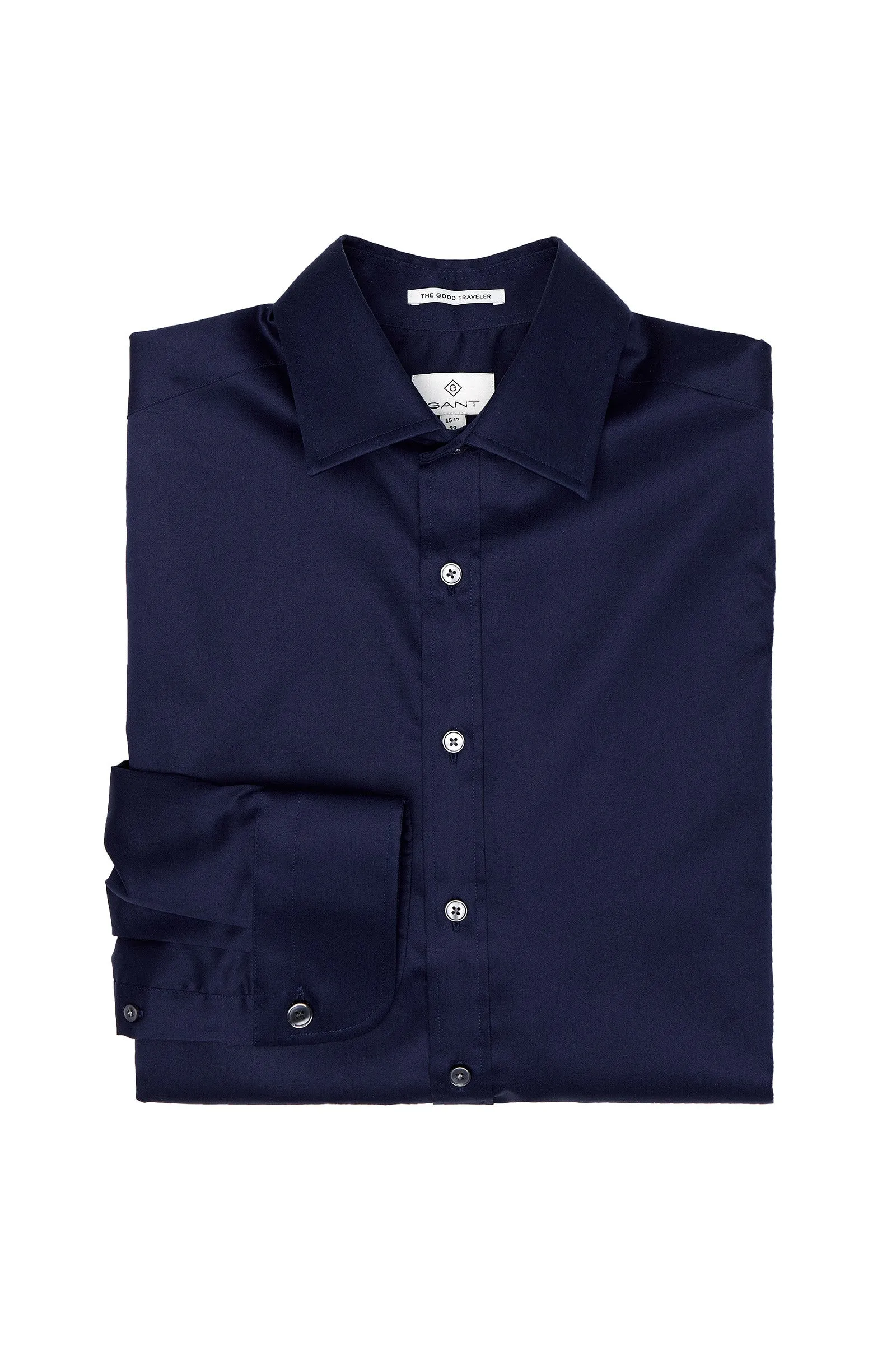 GANT DIAMOND G Men's Plain Sateen Fit Town Shirt 384205 Size 40 $155 NWT
