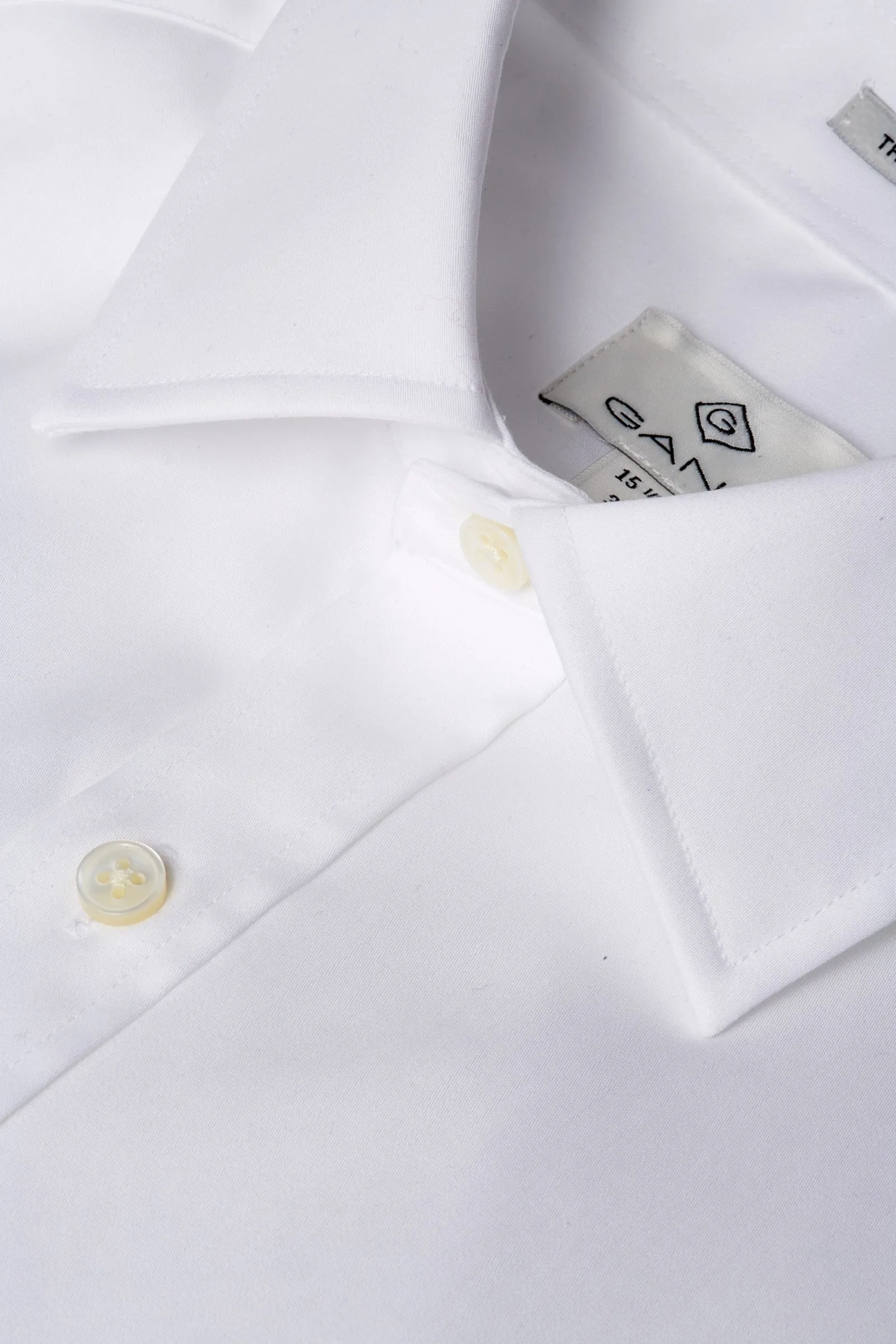 GANT DIAMOND G Men's Plain Sateen Shirt 384102 Size 39 $155 NWT