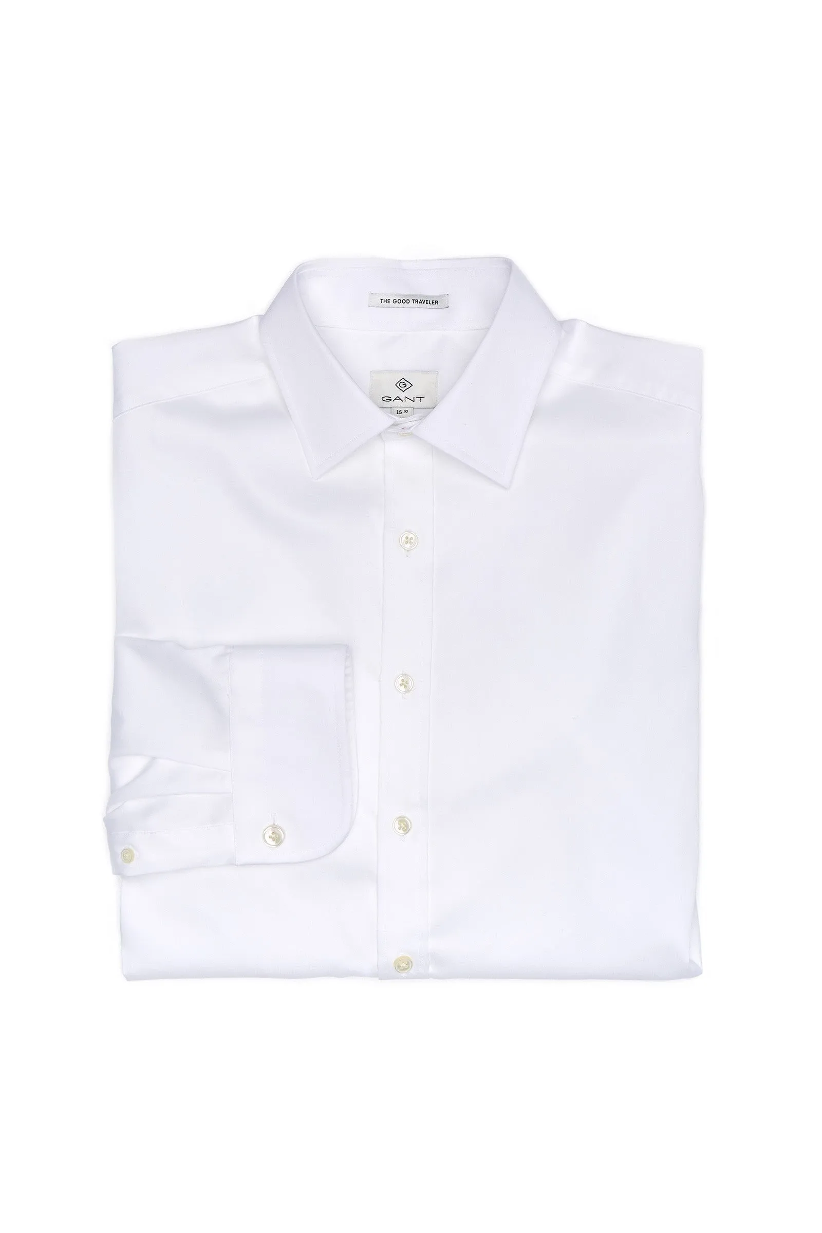 GANT DIAMOND G Men's Plain Sateen Shirt 384102 Size 39 $155 NWT