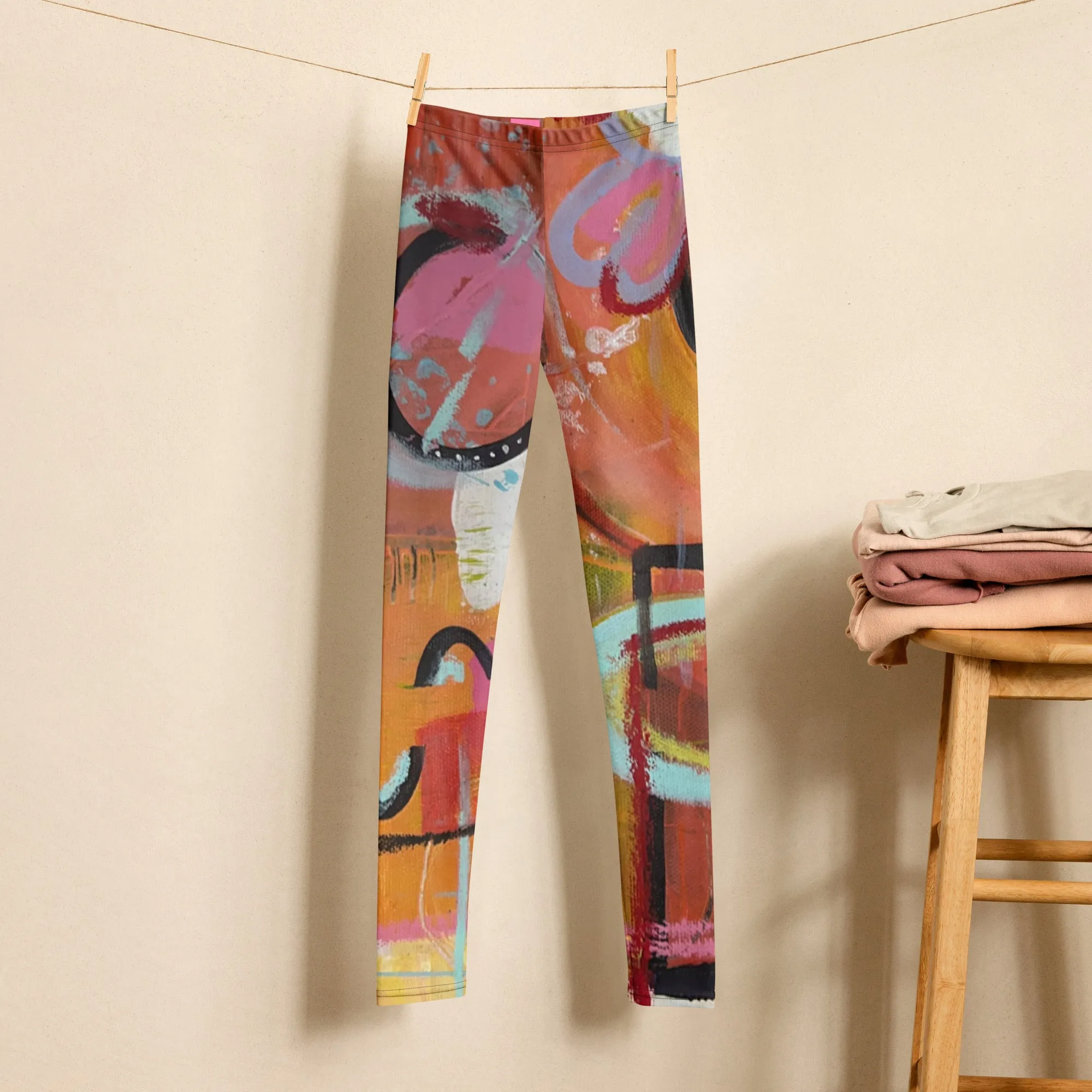 Girls Leggings "Circle Circle"