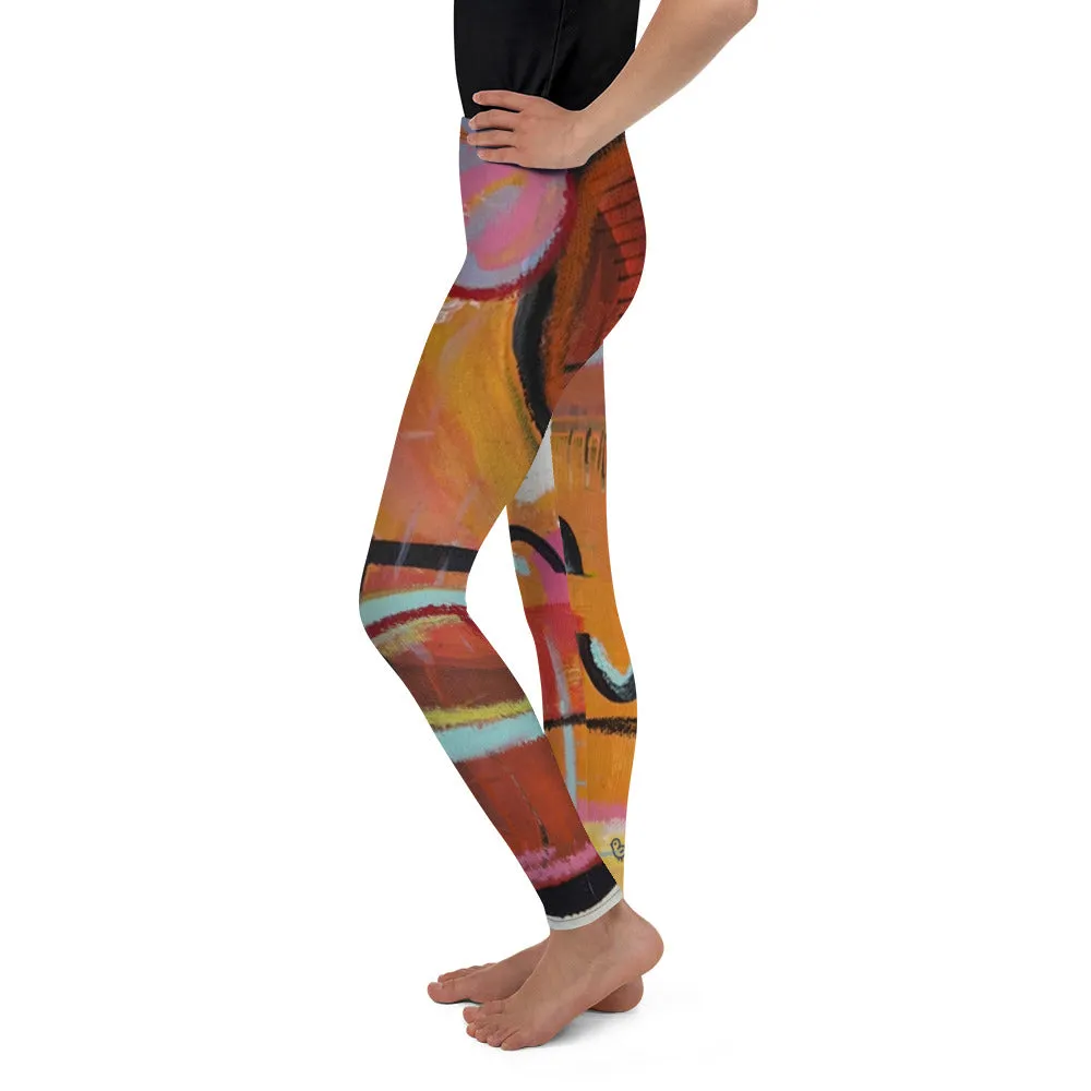 Girls Leggings "Circle Circle"