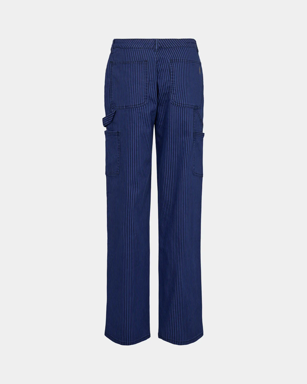GITTESW TROUSERS - Cobalt Striped