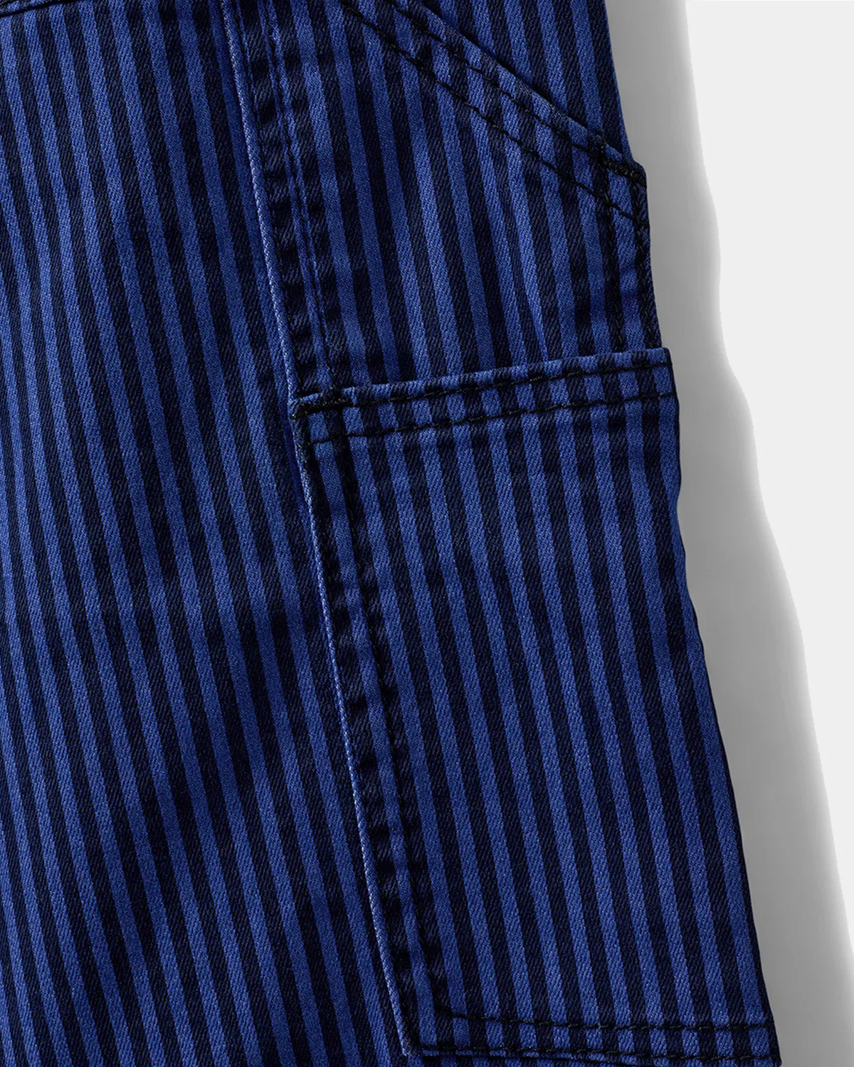 GITTESY TROUSERS - Cobalt Striped