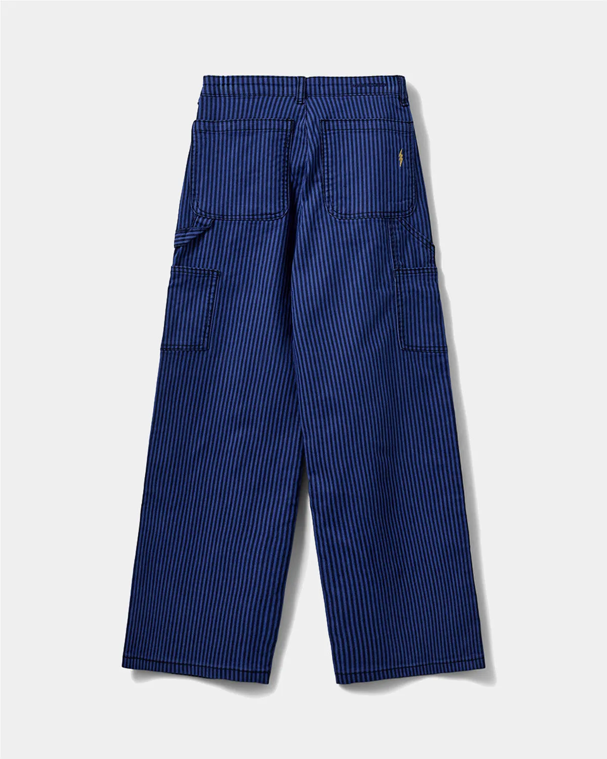 GITTESY TROUSERS - Cobalt Striped