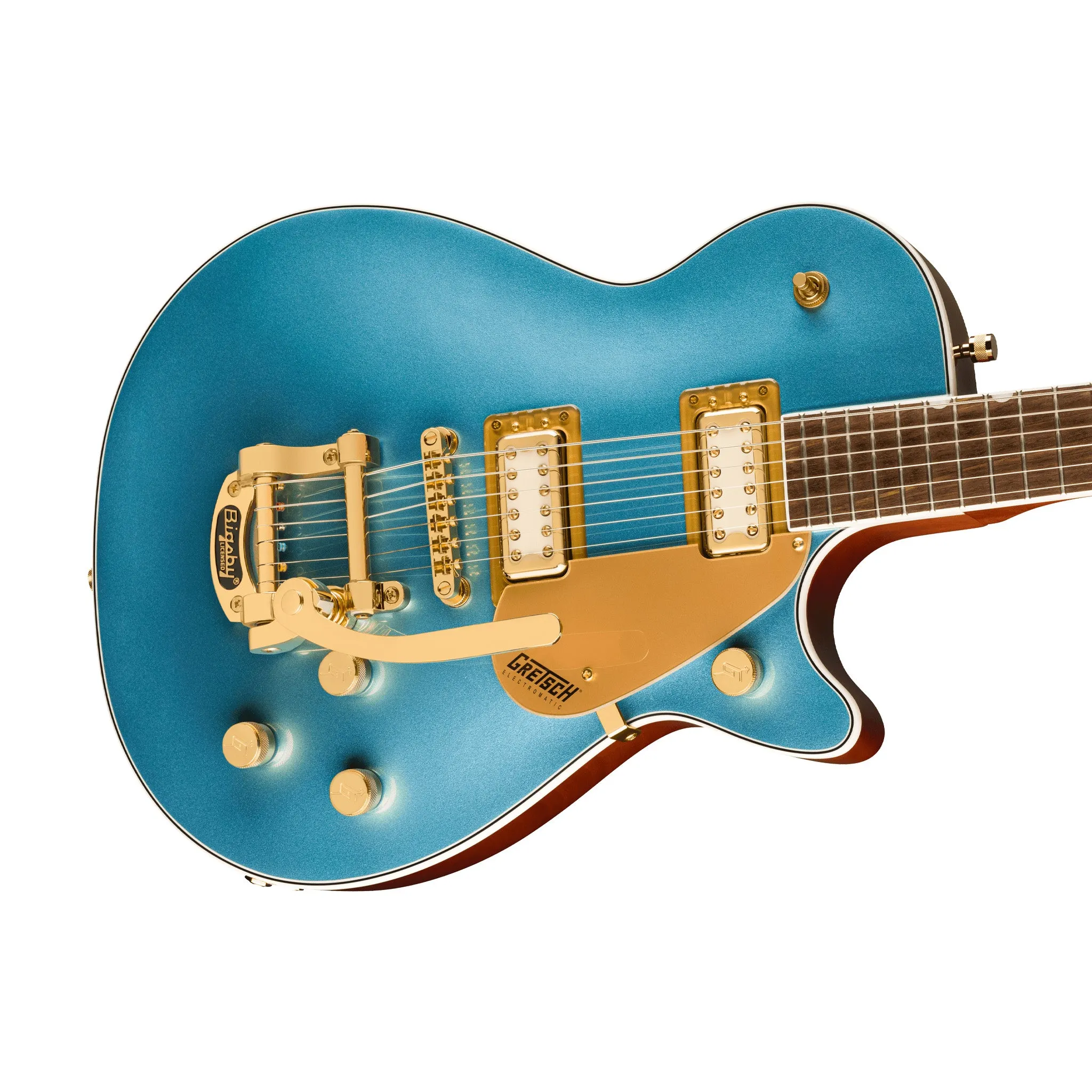 Gretsch Electromatic Pristine LTD Jet Electric Guitar w/Bigsby, Laurel FB, Mako