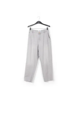 Grey denim boyfriend jeans