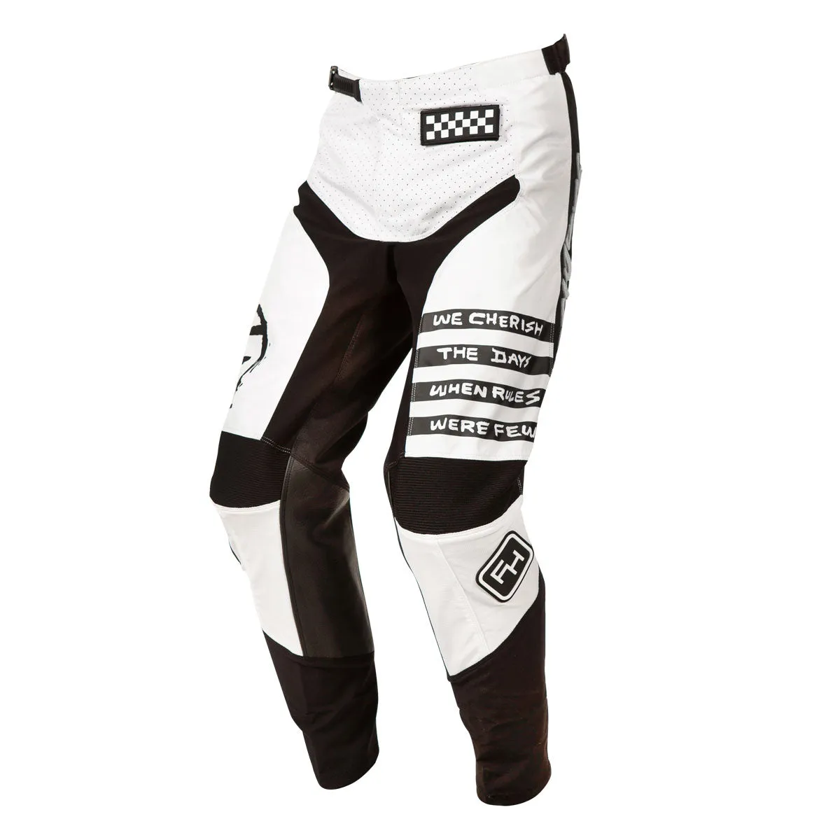 Grindhouse 2.0 Punk Pants - White/Black