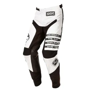 Grindhouse 2.0 Punk Pants - White/Black