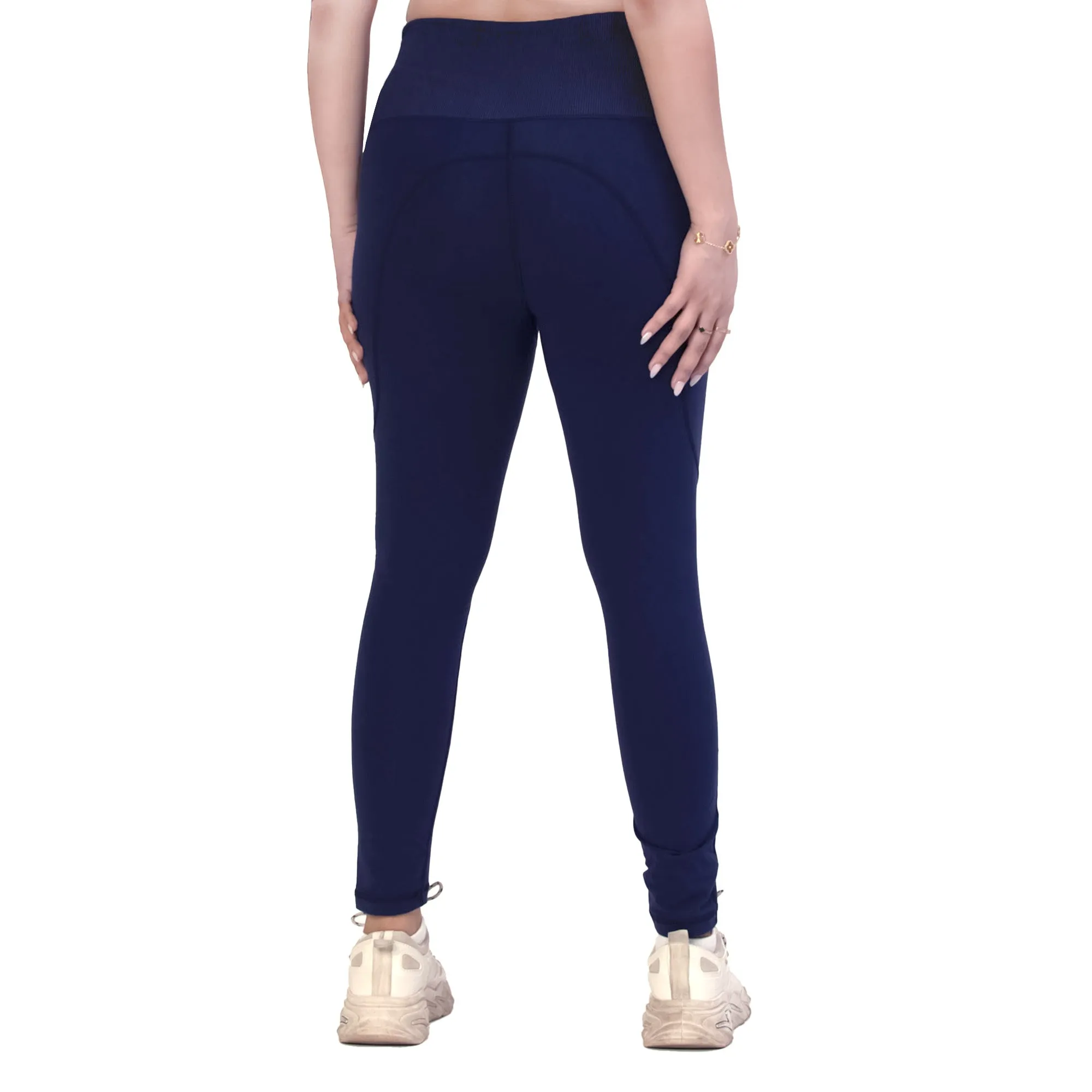 Grip Core Leggings - Navy
