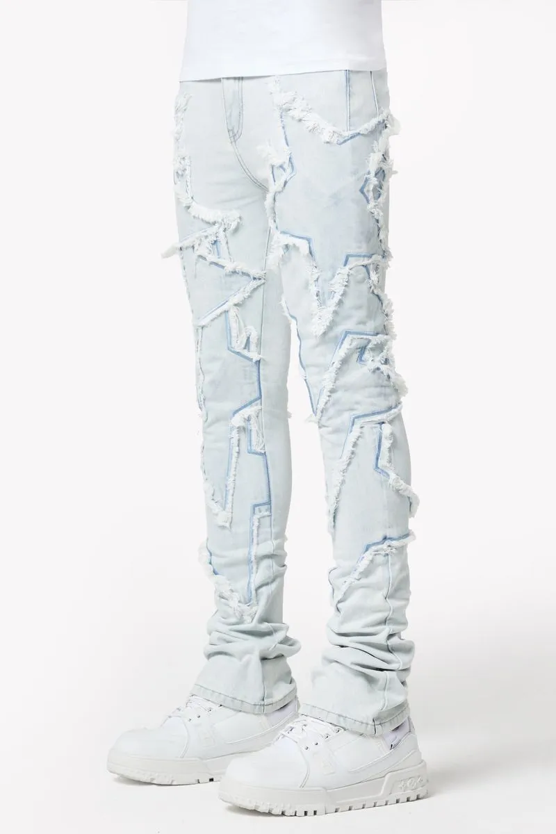 GUAPI AQUA BLUE STARS DENIM V2