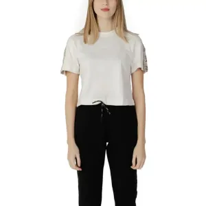 Guess Active Women Beige Cotton T-Shirt