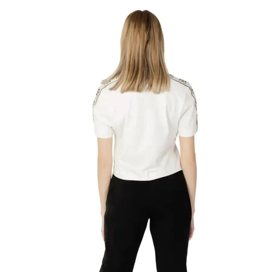 Guess Active Women Beige Cotton T-Shirt