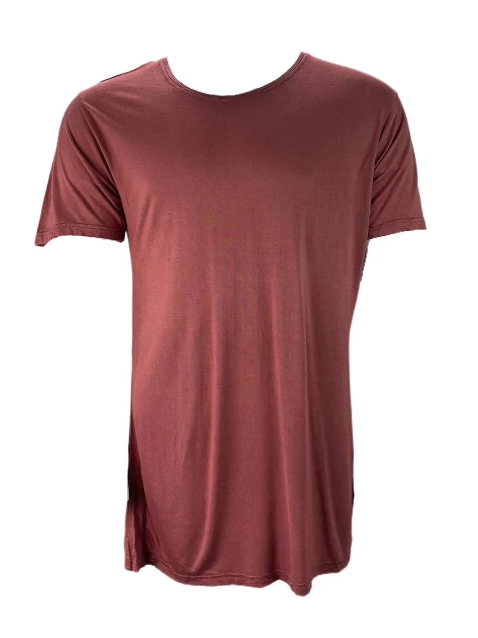 HANDSOME ME Men's Faded Red Plain Kane Relaxed Fit T-Shirt NWT