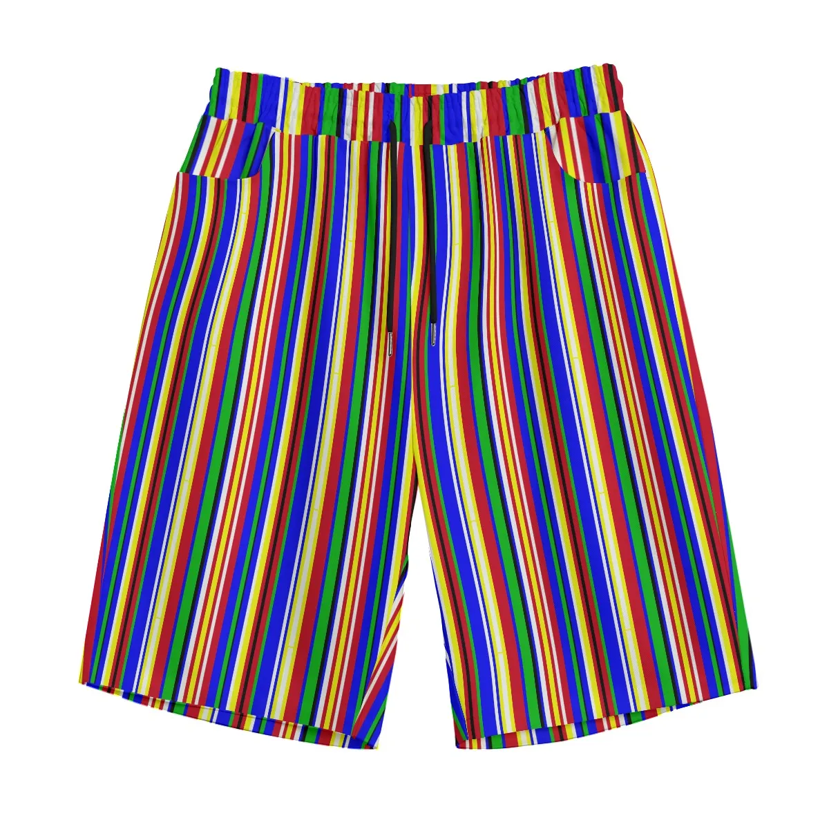 Happy Stripes Cotton Jorts