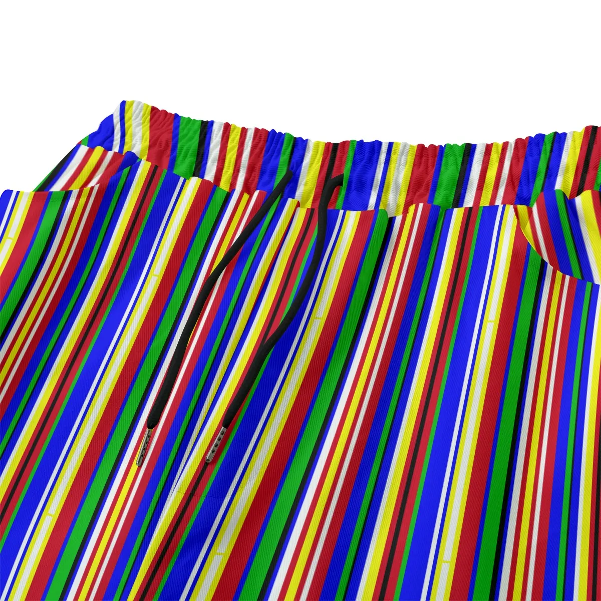 Happy Stripes Cotton Jorts