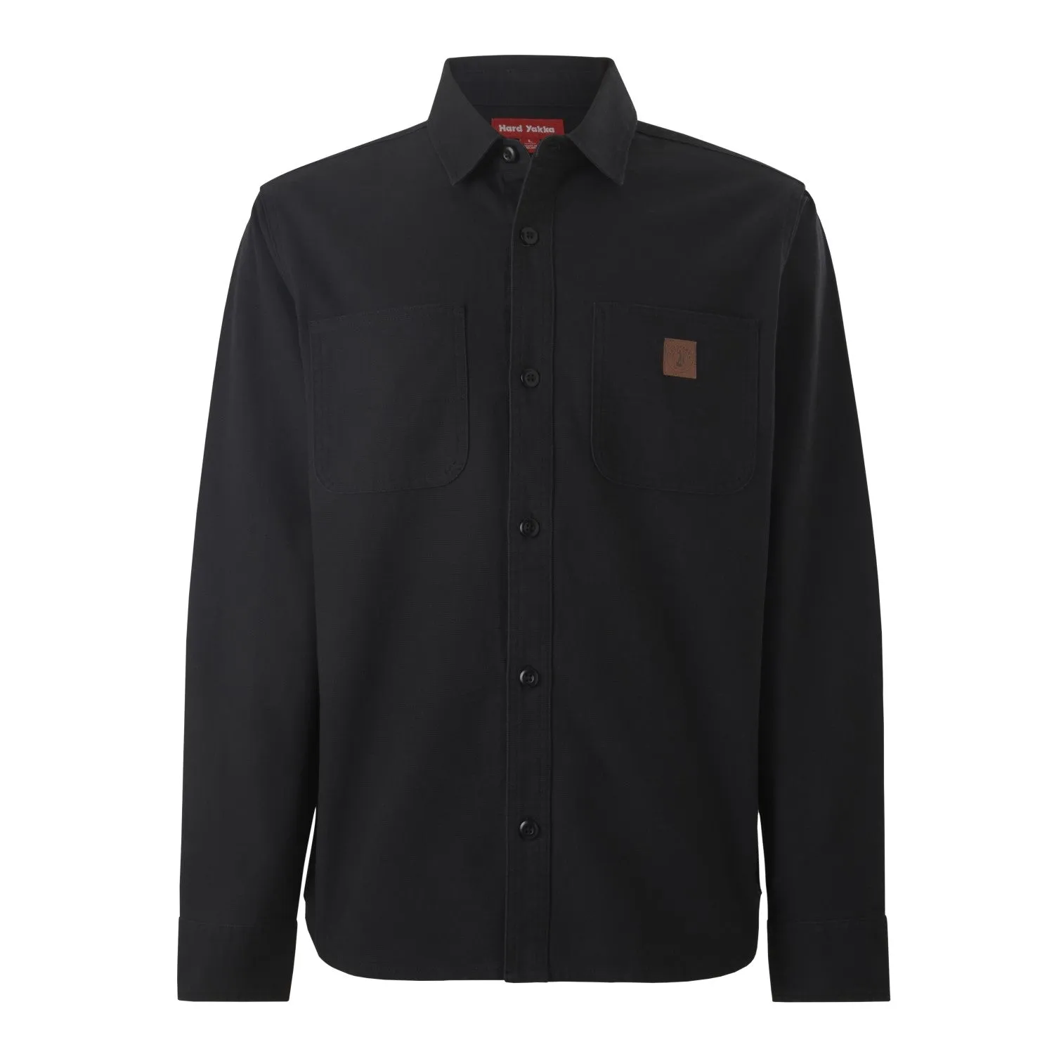 Hard Yakka Men's Heritage Canvas Shirt - Black