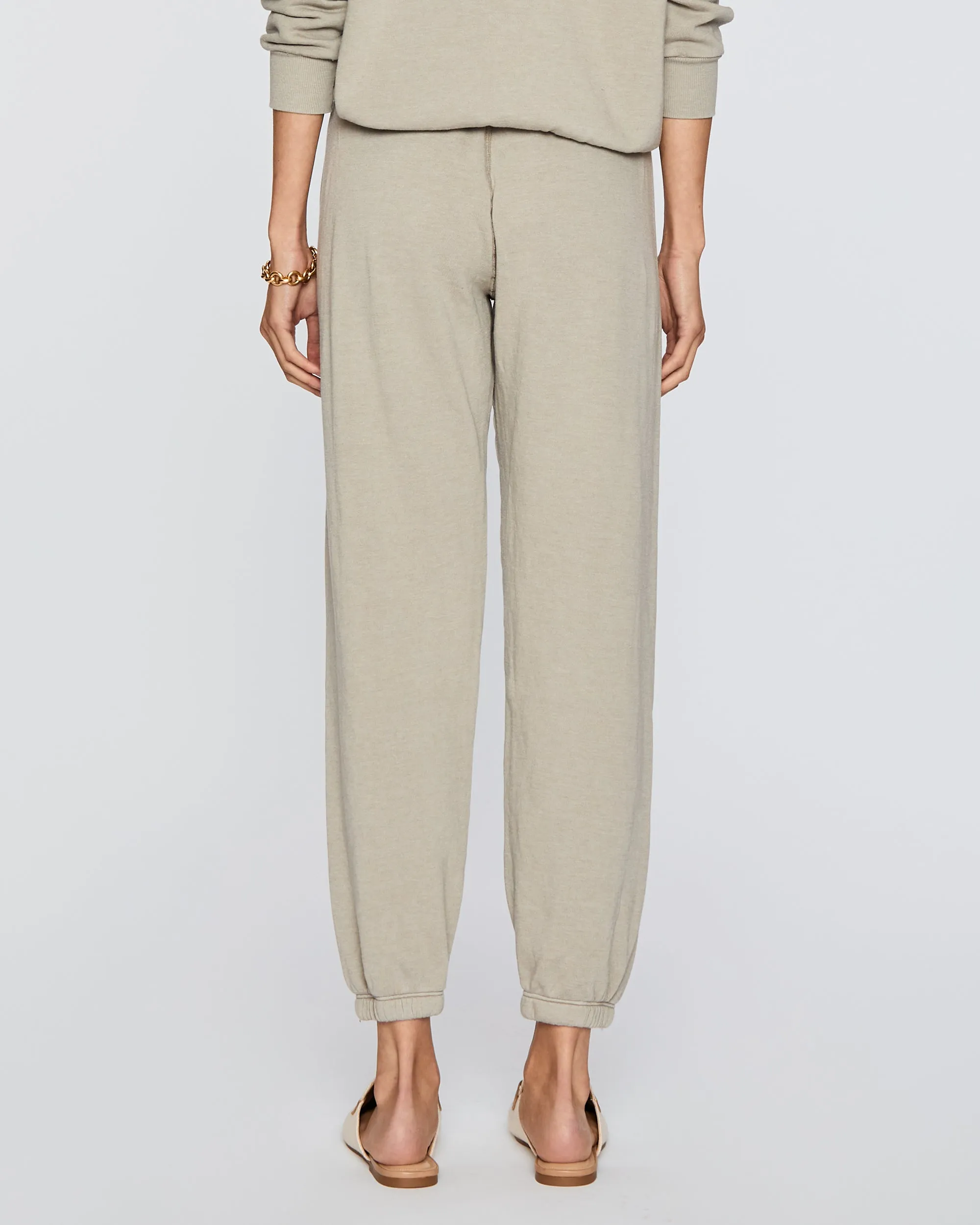 Heart Sweatpant in Taupe