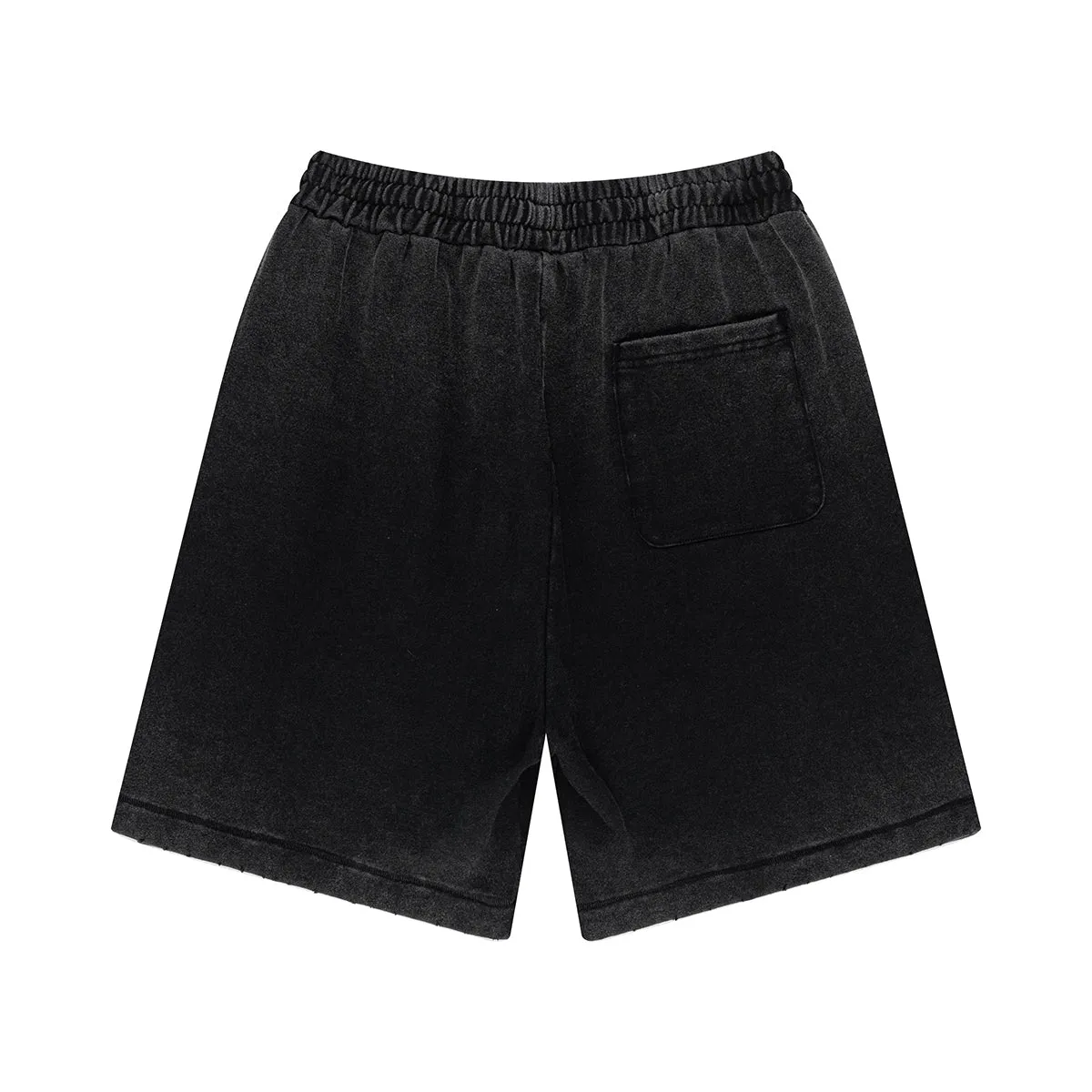 Heavy Wash Distressed Shorts