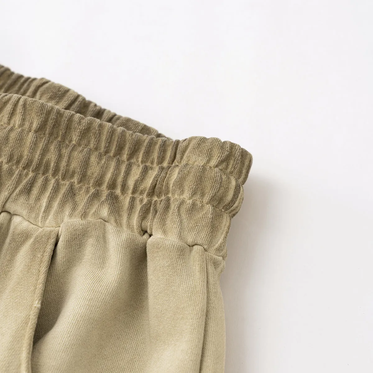 Heavy Wash Distressed Shorts