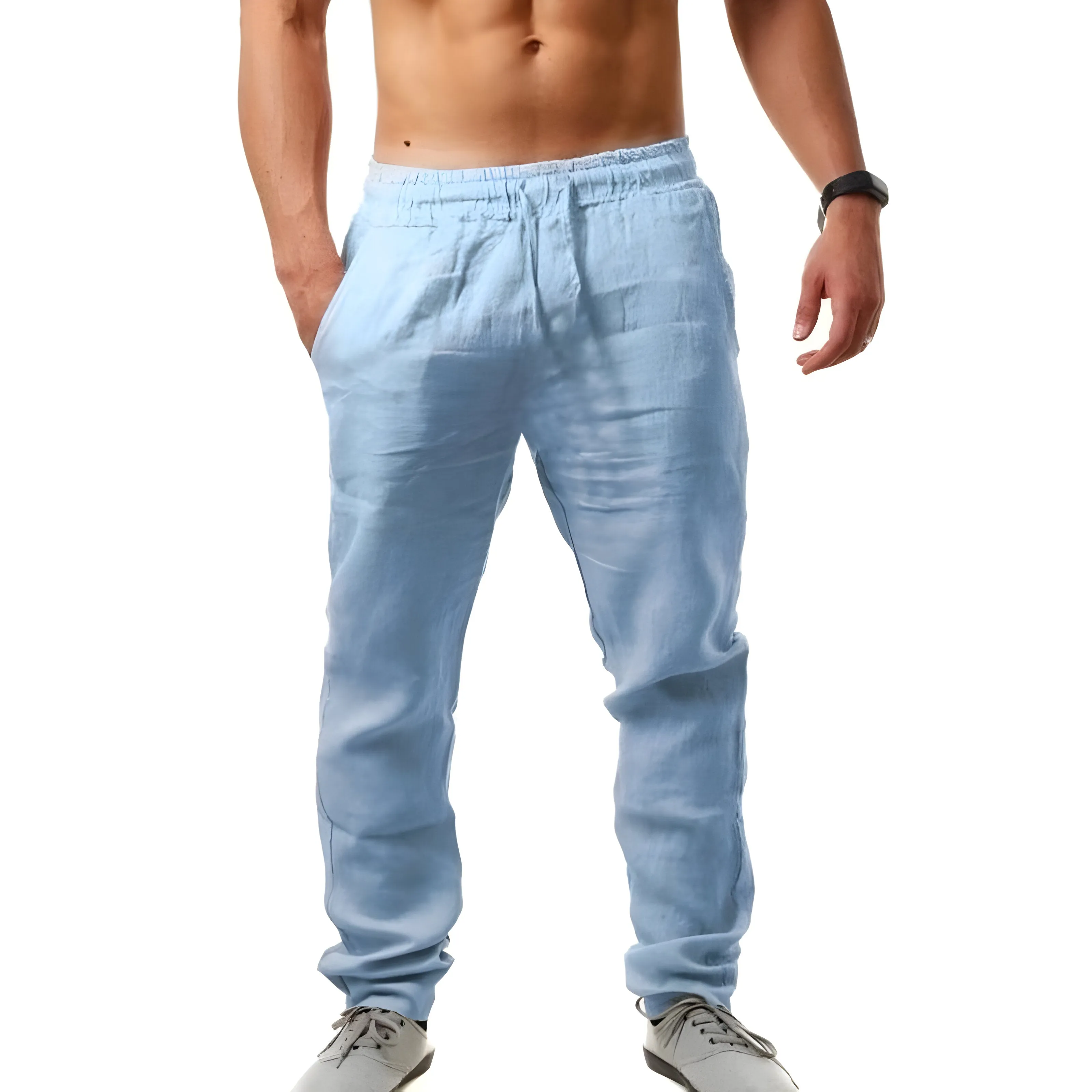 Heinz - stylish and comfortable linen trousers for the summer