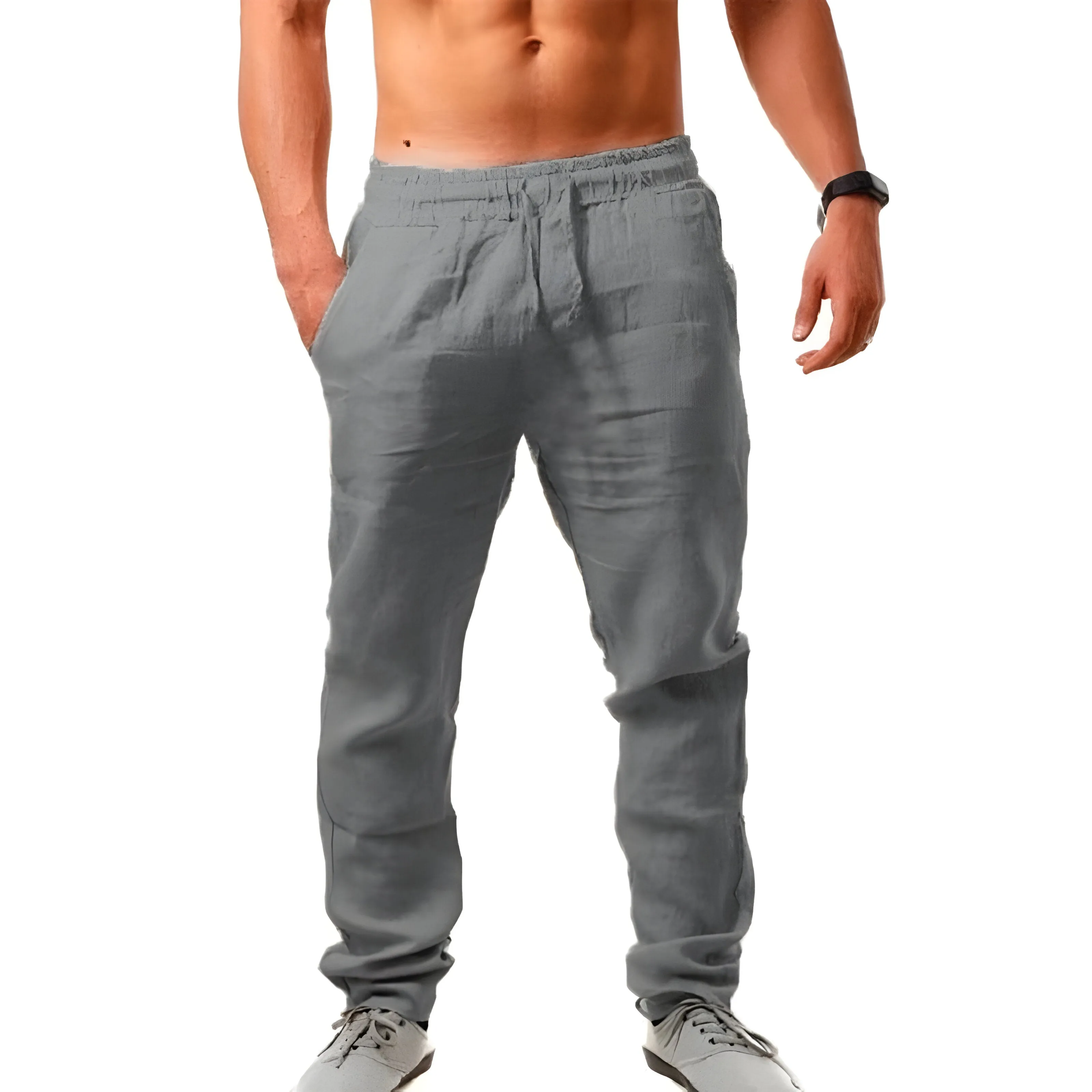 Heinz - stylish and comfortable linen trousers for the summer