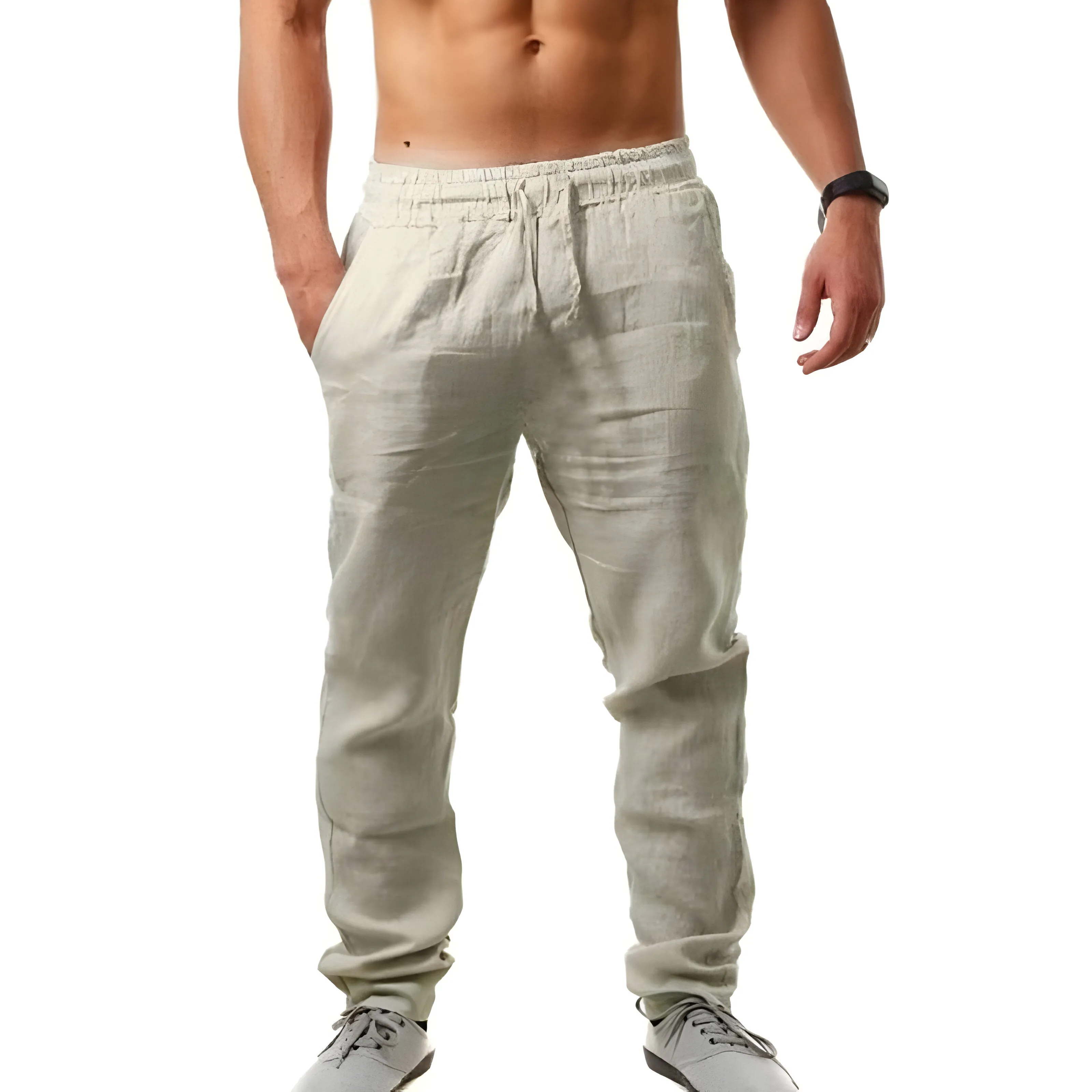Heinz - stylish and comfortable linen trousers for the summer